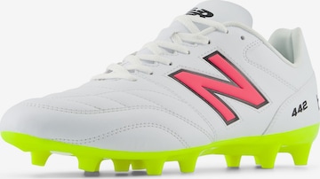Chaussure de foot '442 Academy' new balance en blanc : devant