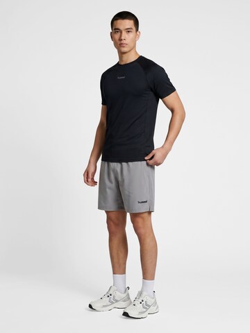 Regular Pantalon de sport Hummel en gris