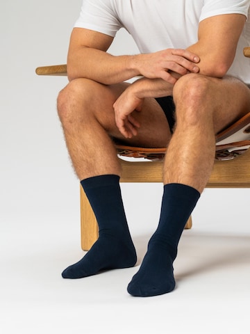 Chaussettes Copenhagen Bamboo en bleu
