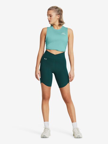 UNDER ARMOUR Skinny Workout Pants in Green