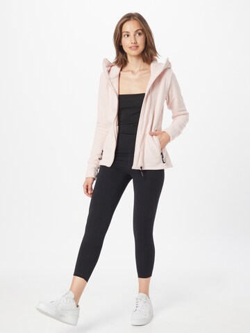 BENCH Fleecejacke 'Ninja' in Pink