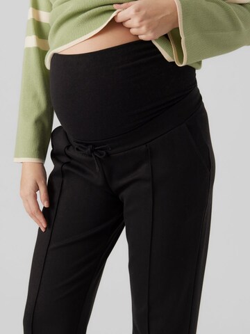 MAMALICIOUS Loose fit Trousers 'Lif' in Black