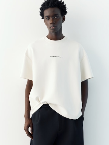 Pull&Bear Póló 'GLORIA' - fehér: elől