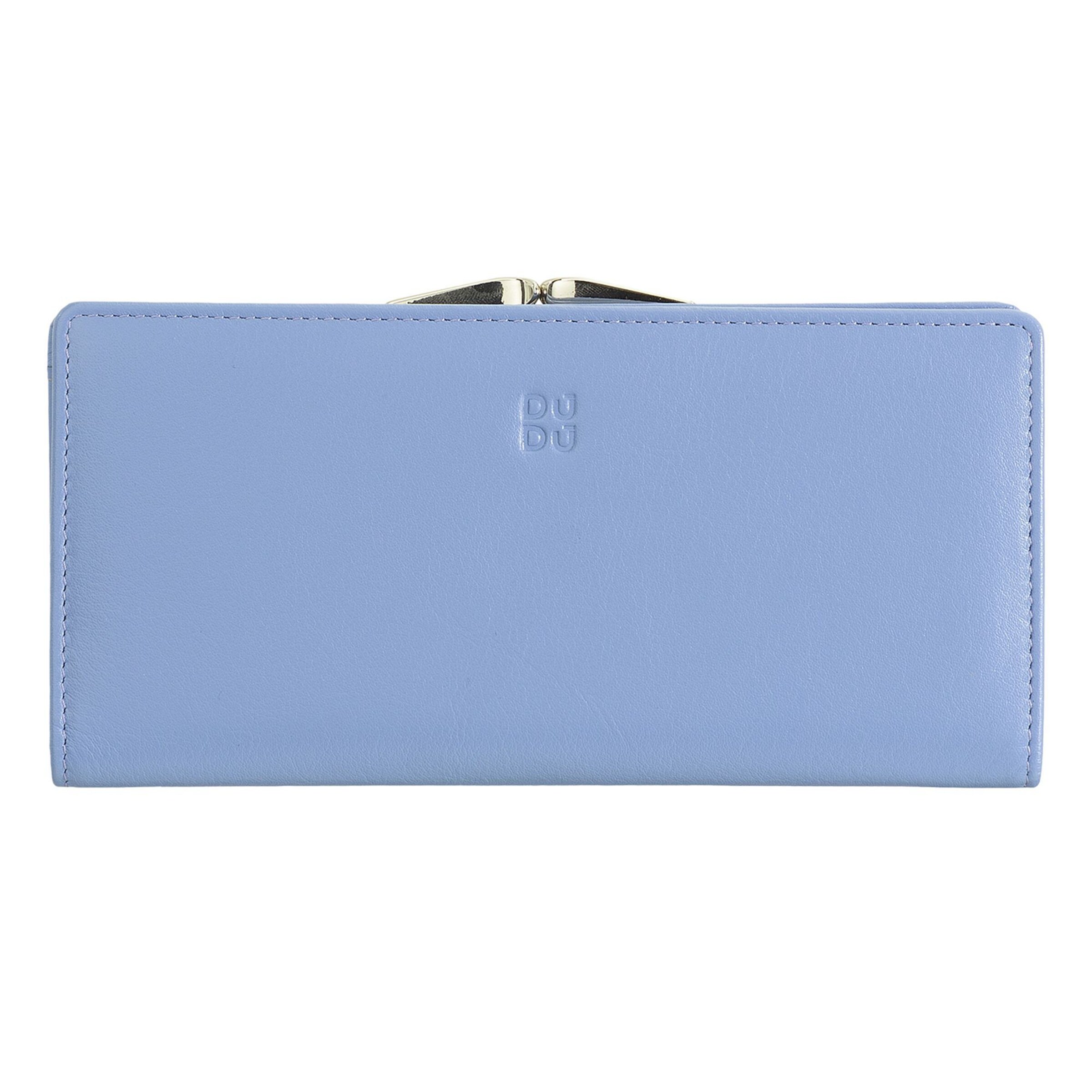 DuDu Wallet 'Chiloé' in Blue: front
