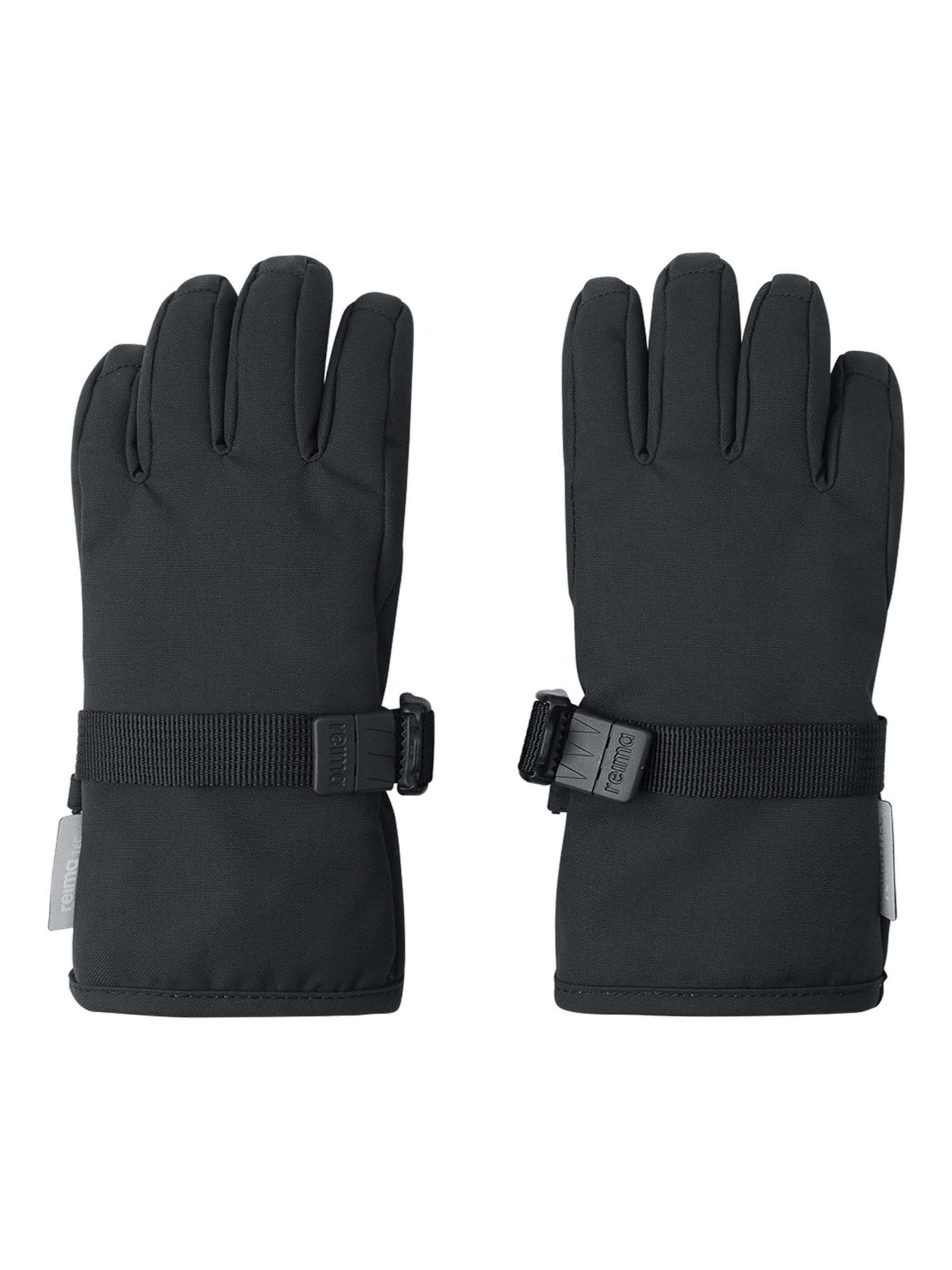 Reima Athletic Gloves 'Tartu' in Black: front