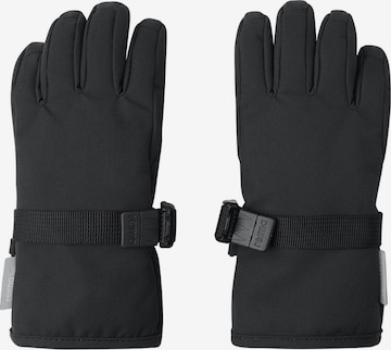 Reima Sporthandschuhe 'Tartu' in Schwarz: Vorderseite