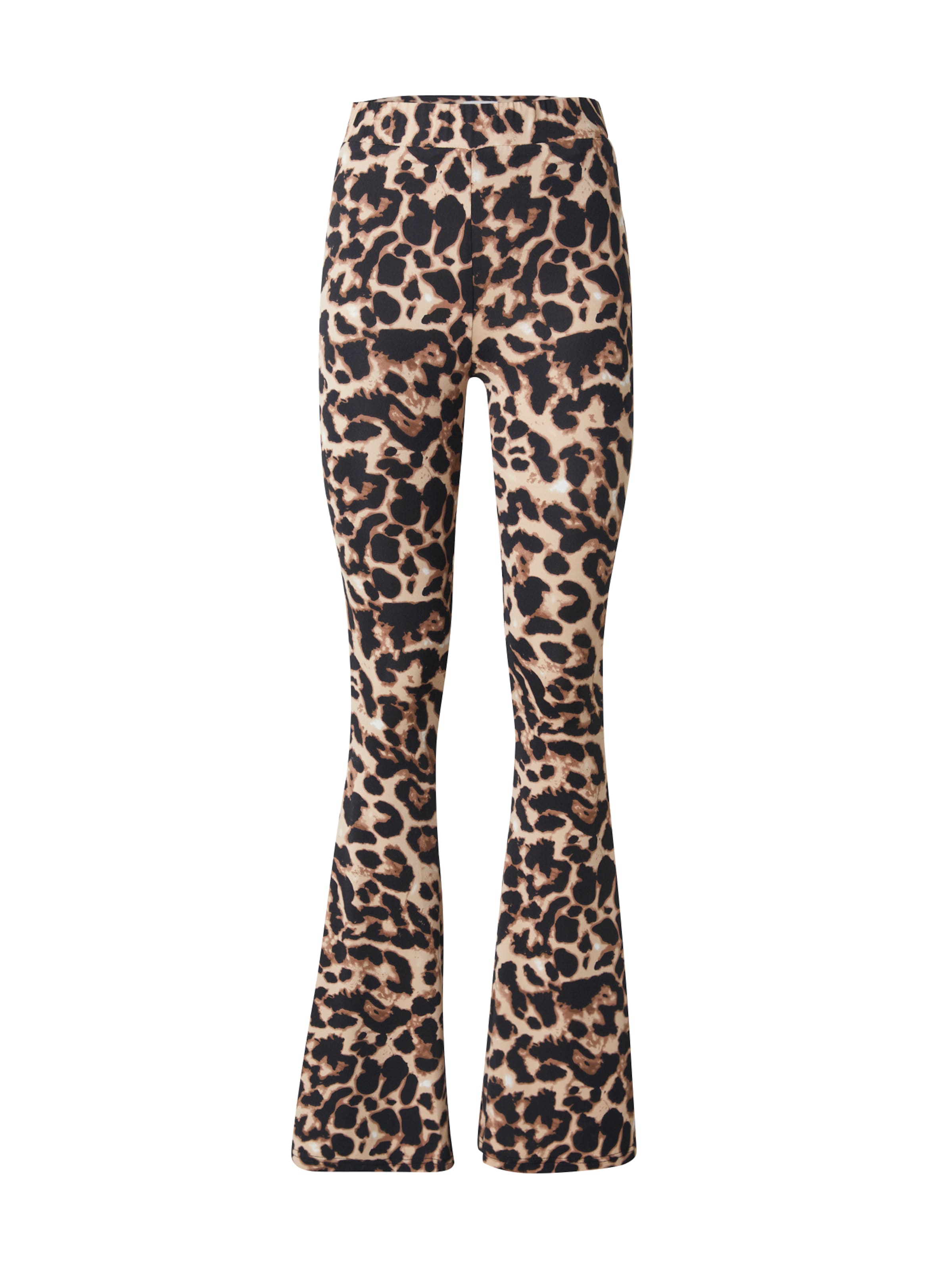 VILA Flared Leggings 'VILEOA' in Black: front