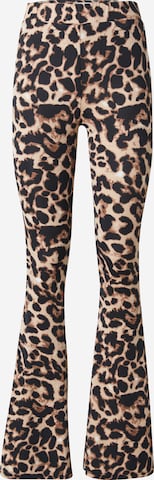 Flared Leggings 'VILEOA' di VILA in nero: frontale