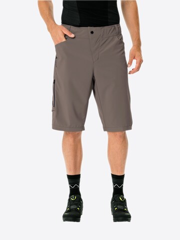 VAUDE Regular Outdoorhose 'Ledro' in Braun: Vorderseite