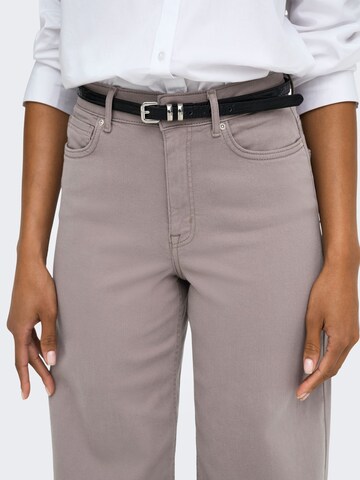 ONLY Wide Leg Jeans 'ONLMadison Blush' in Grau