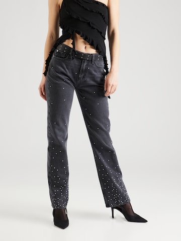 Regular Jeans 'PHOEBE' de la River Island pe negru: față