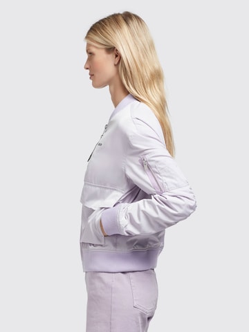 khujo Between-Season Jacket 'Nova' in Purple