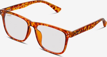 Smooder Brillen 'Ampere Blue Light' in Braun: Vorderseite