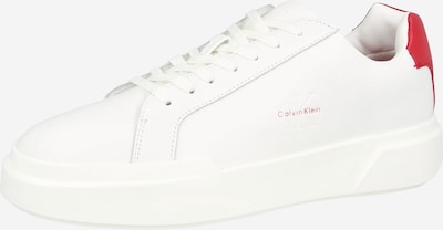 Calvin Klein Niske tenisice veličine 40 u crvena / bijela, Pregled proizvoda