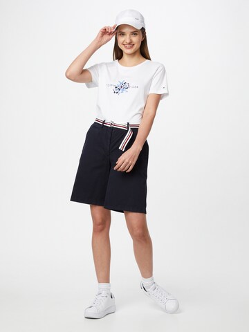 TOMMY HILFIGER Loosefit Παντελόνι τσίνο σε μπλε