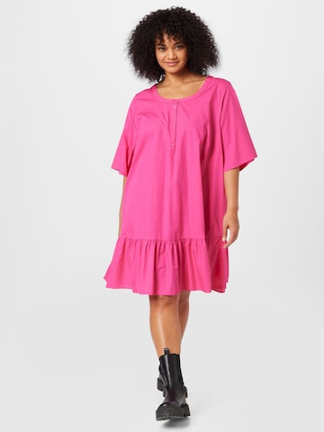 Zizzi Tunic 'MELLY' in Pink: front