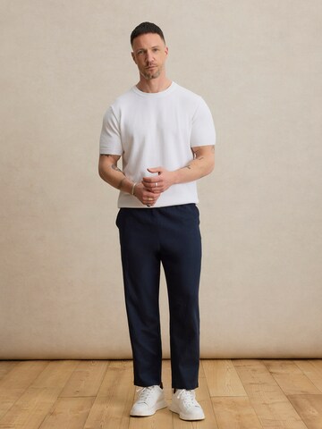 DAN FOX APPAREL Regular Панталон 'Keno' в синьо
