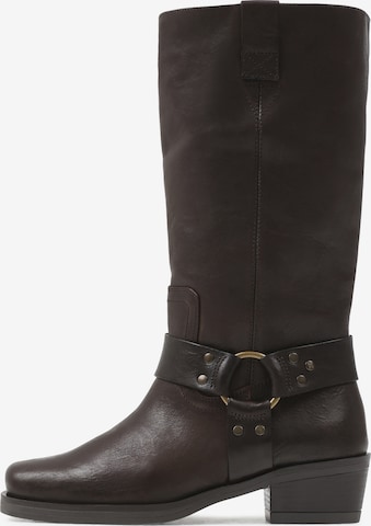 BRONX Boots ' Trig-Ger ' in Brown: front