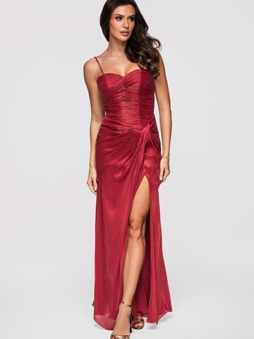 Ombre Evening dress in Red
