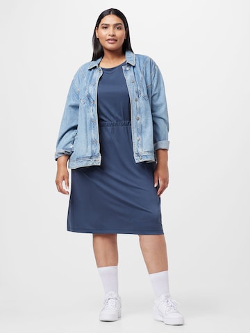 Ragwear Plus Jurk 'DAIZIE' in Blauw