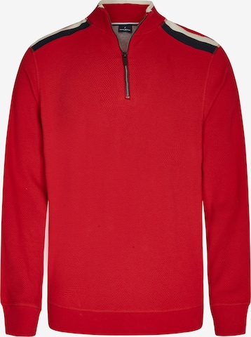 HECHTER PARIS Sweater in Red: front