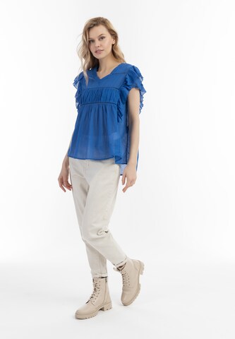 DreiMaster Vintage - Blusa en azul