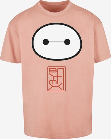 T-Shirt 'Big Hero 6 Baymax' F4NT4STIC en orange : devant