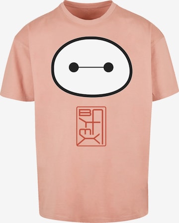 F4NT4STIC Shirt 'Big Hero 6 Baymax' in Oranje: voorkant