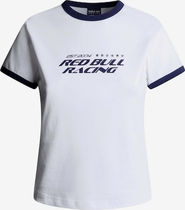 Red Bull Racing x Pepe Jeans Shirt in Wit: voorkant