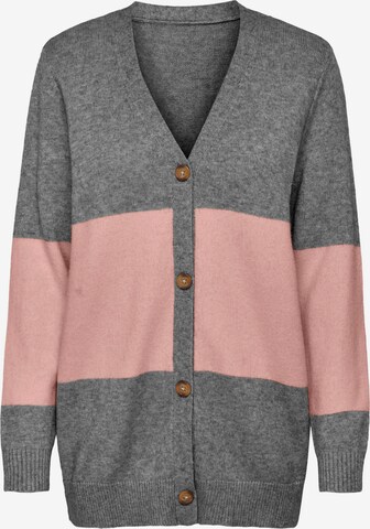 Cardigan 'Lesly' ONLY en gris : devant