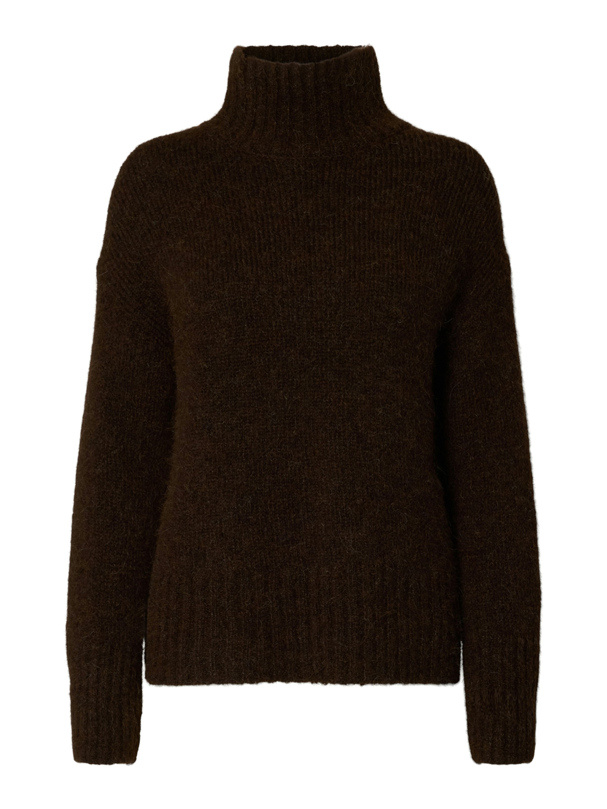 SELECTED Sweater 'SLFGabriella' in Brown: front