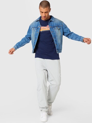 Urban Classics Tapered Broek in Grijs