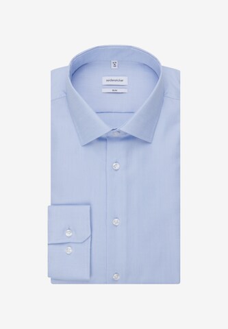 SEIDENSTICKER Slim fit Business Shirt ' Slim ' in Blue