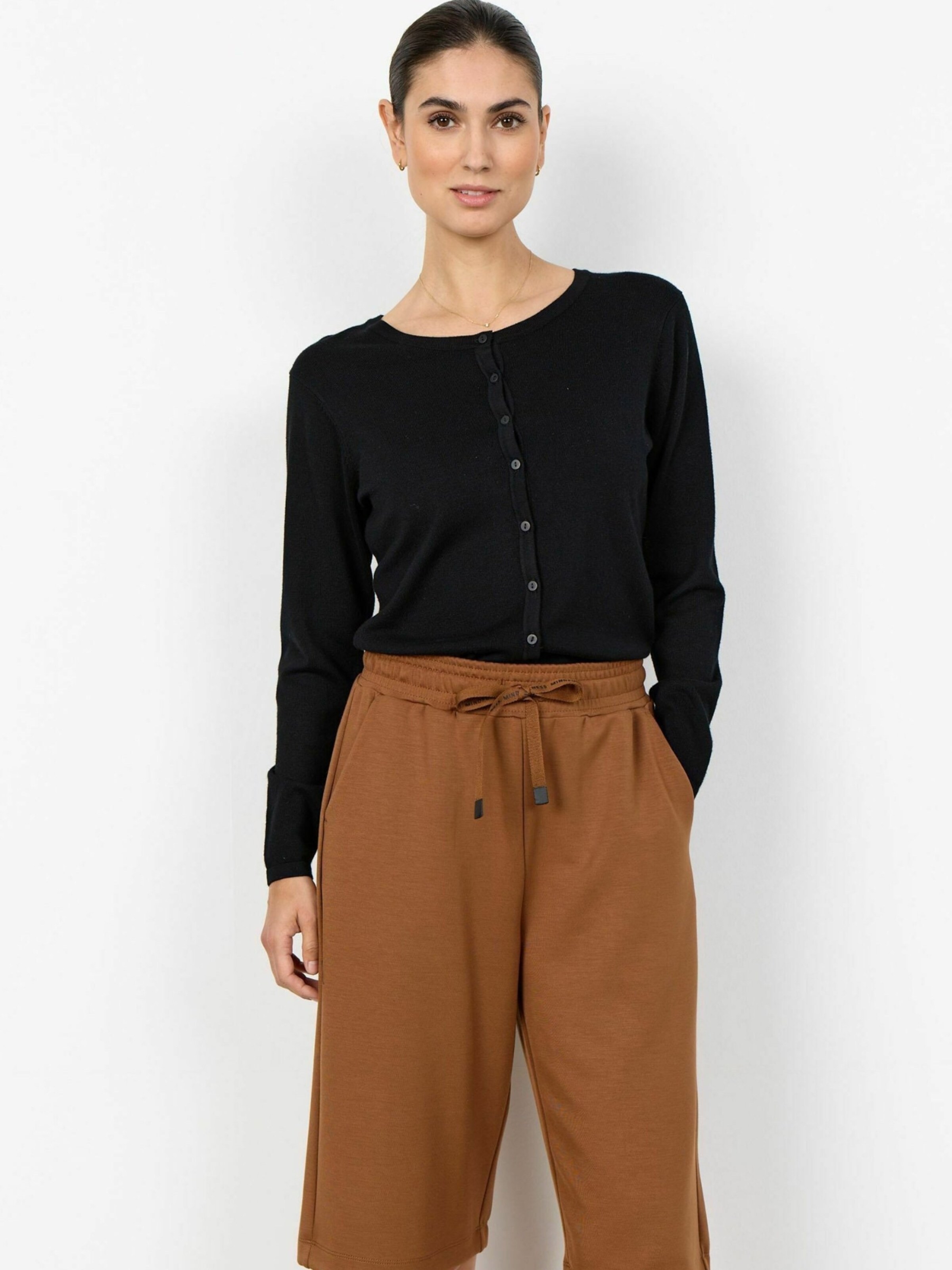 Regular Pantalon ' SC-BANU 338 ' Soyaconcept en orange : devant