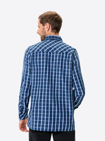 VAUDE Regular fit Button Up Shirt in Blue