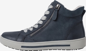 JANA Sneakers hoog in Blauw