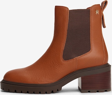 Chelsea Boots TOMMY HILFIGER en marron : devant