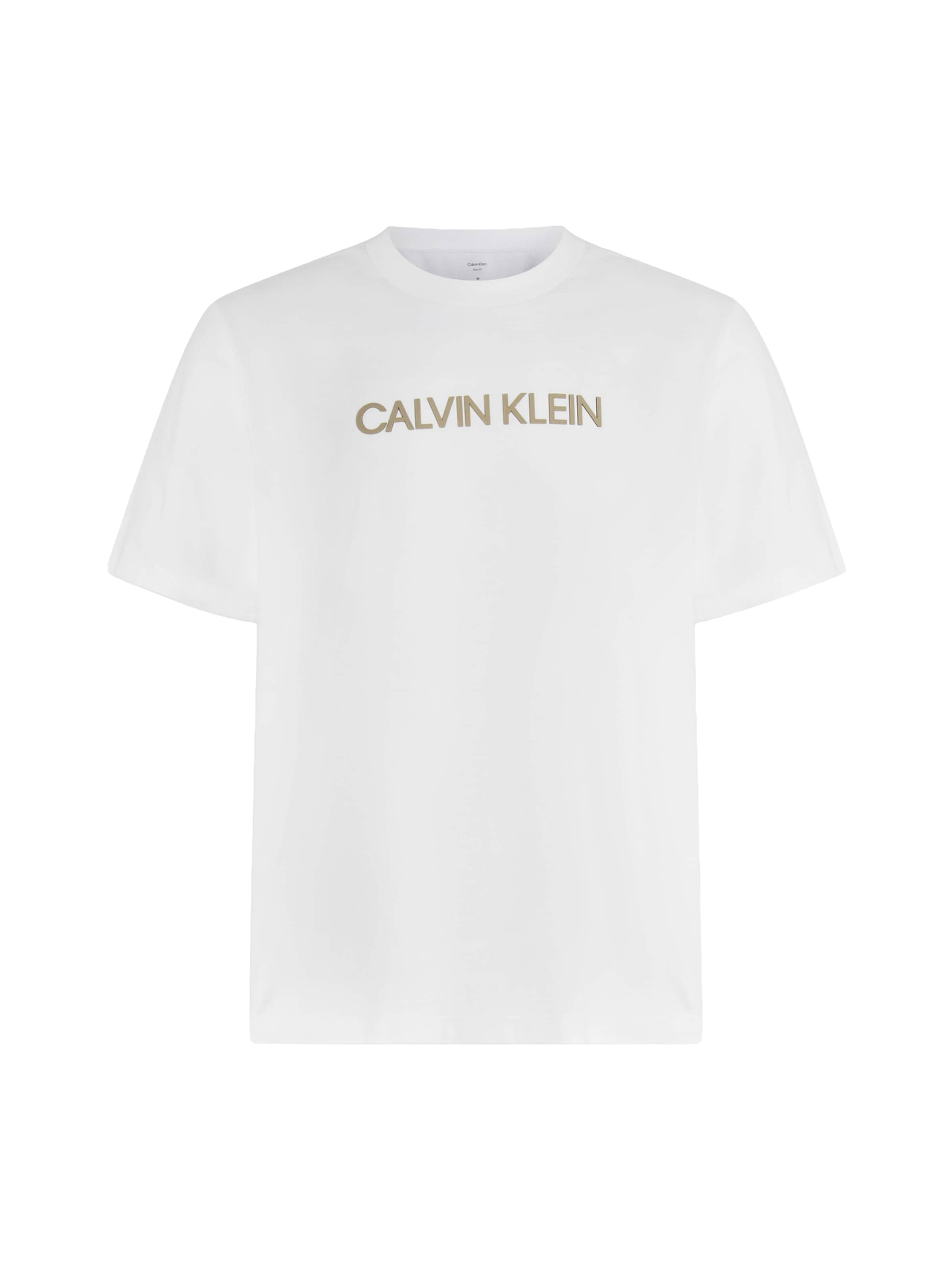 Calvin Klein Tričko '20S' – bílá: přední strana