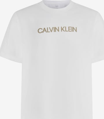 Calvin Klein Tričko '20S' – bílá: přední strana