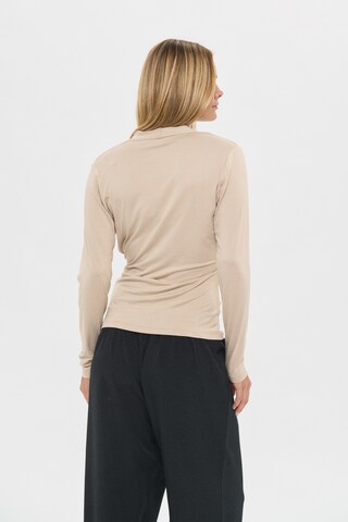 SAINT TROPEZ Shirt in Beige