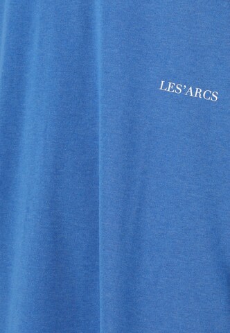 Les'Arcs Performance shirt 'Ziv' in Blue