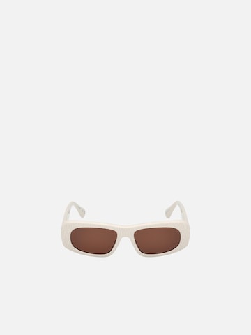 MAX&Co. Zonnebril 'Max &co MO0142 Shiny blue 53/17/140 Women Sunglasses' in Beige