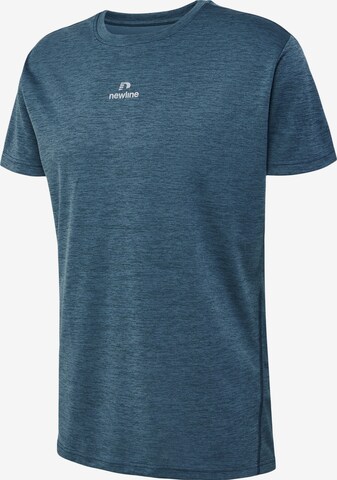 T-Shirt fonctionnel 'PACE' Newline en bleu