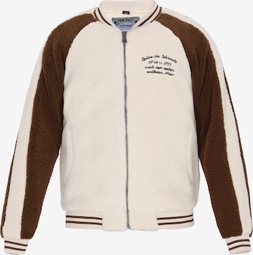 Veste mi-saison DreiMaster Vintage en blanc : devant