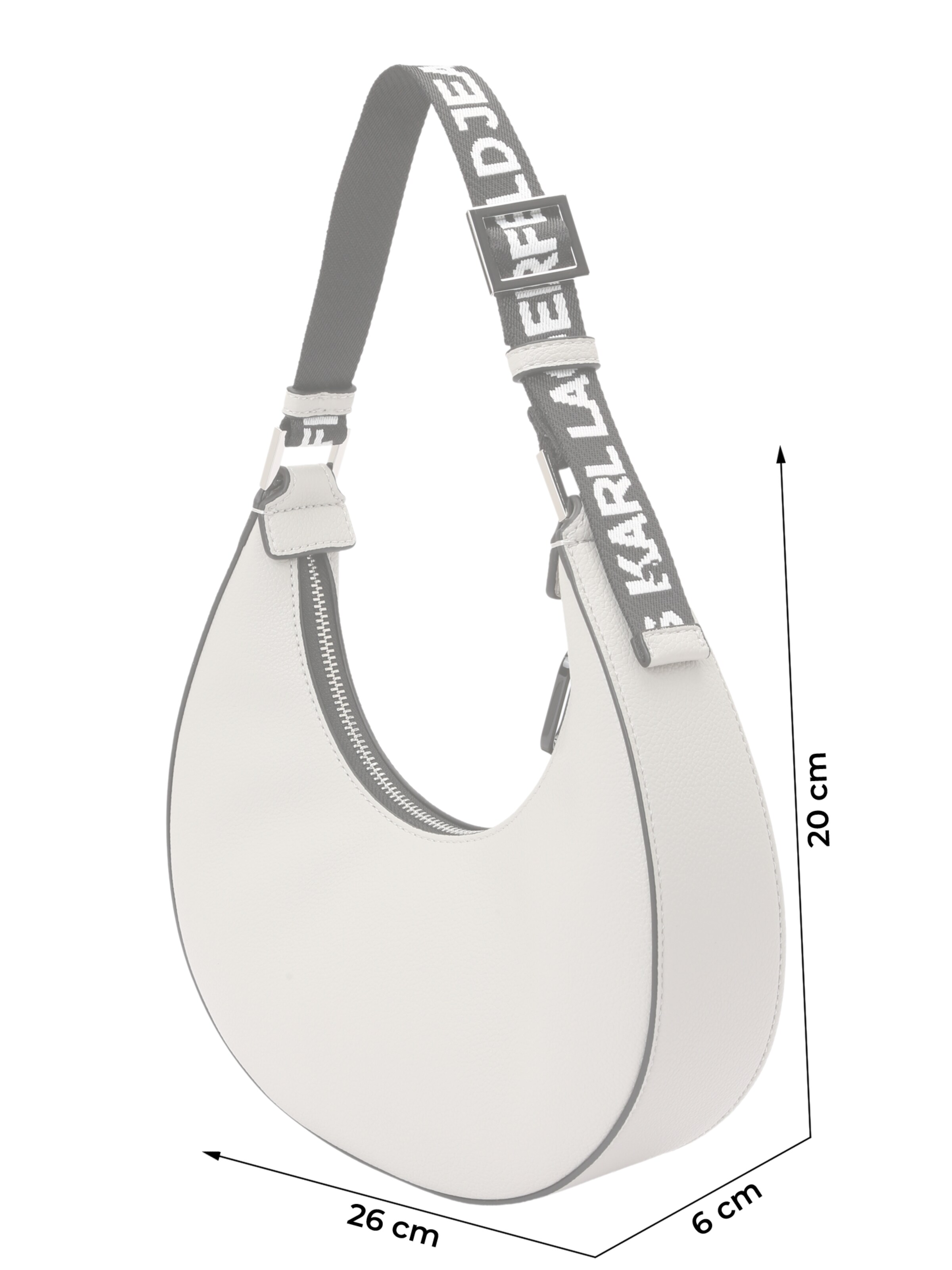 KARL LAGERFELD JEANS Наплечная сумка в Бежевый