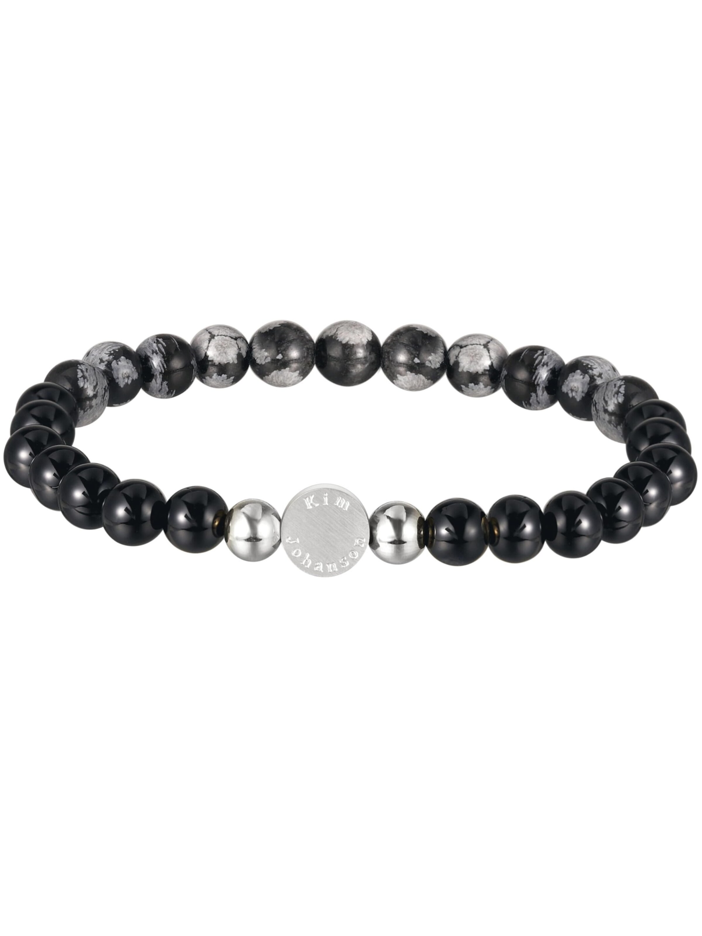 Kim Johanson Bracelet 'Flow' in Silver: front