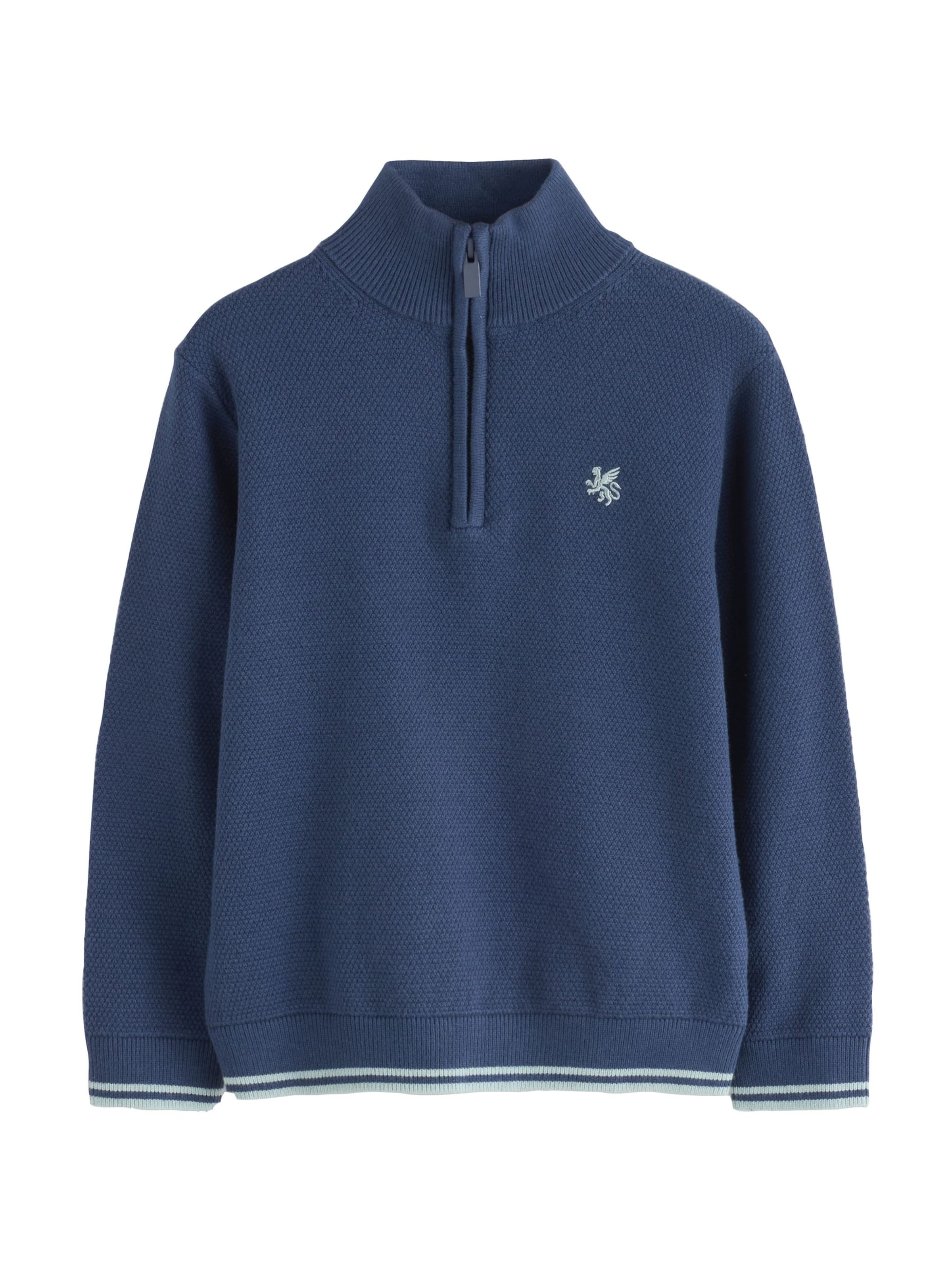 Pull-over Next en bleu : devant