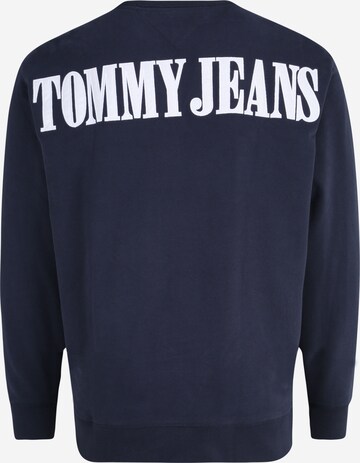 Sweat-shirt Tommy Jeans Plus en bleu