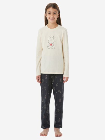 SCHIESSER Nachtkledij ' Nightwear ' in Blauw: voorkant
