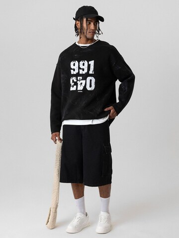 Dandalo Sweatshirt 'Leomar' in Black
